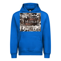 Cobalt mama cowhide cowgirl Urban Hoodie - CowGirlArtShop