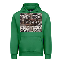 Emerald mama cowhide cowgirl Urban Hoodie - CowGirlArtShop