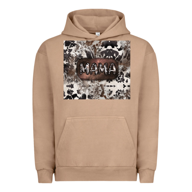 Mama Cowhide Cowgirl Urban Hoodie by CowGirlArtShop | Teevron