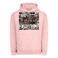 Pigment Salmon mama cowhide cowgirl Urban Hoodie - CowGirlArtShop