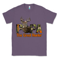 Lavender Western Papa The Great Deer Hunter Classic Tee - LillyAllenDesigns