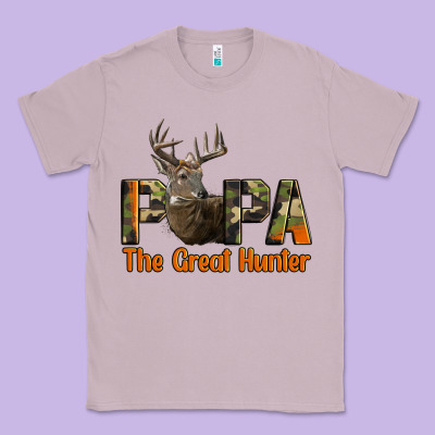 Western Papa The Great Deer Hunter Classic Tee Designed By Lillyallendesigns