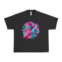 Pigment Black v.d gemstone's patches Urban Heavy Tee - AdoDesignShop