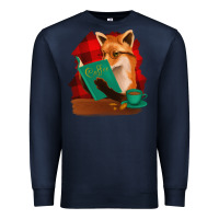 Navy Fox with Coffee Premium Sweatshirt - Bettercallsaul