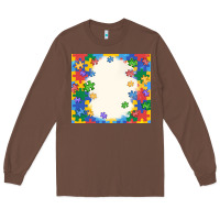 Chestnut autism Long Sleeve Tee - MaliasSmallBusiness