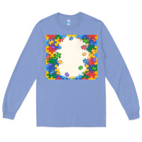 Colony Blue autism Long Sleeve Tee - MaliasSmallBusiness