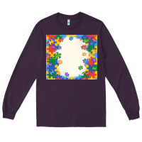 Plum autism Long Sleeve Tee - MaliasSmallBusiness