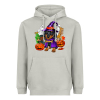 Moon Dust Halloween dachshund puppy dog Heavyweight Hoodie - RanaPortraitStore