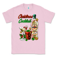 Bubblegum Pink christmas cocktail martini and gift Classic Tee - AdoDesignShop