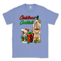 Colony Blue christmas cocktail martini and gift Classic Tee - AdoDesignShop
