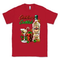 Red christmas cocktail martini and gift Classic Tee - AdoDesignShop
