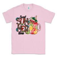 Bubblegum Pink Sweet Summer Time Classic Tee - CowhideDigitalArt