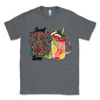 Charcoal Heather Sweet Summer Time Classic Tee - CowhideDigitalArt