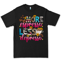 Black more espresso less depresso Premium Tee - Zillion Design Studio