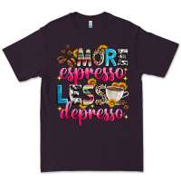 Plum more espresso less depresso Premium Tee - Zillion Design Studio