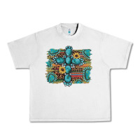 Lunar Rock western gemstone cross sunflowers serape leopard glitter Urban Heavy Tee - Artiststas