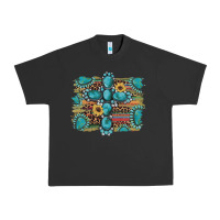 Pigment Black western gemstone cross sunflowers serape leopard glitter Urban Heavy Tee - Artiststas