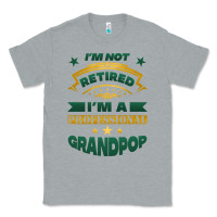 Heather Grey i'm not retired i'm a professional grandpop Classic Tee - Jasminsmagicworld