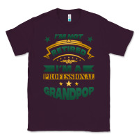 Plum i'm not retired i'm a professional grandpop Classic Tee - Jasminsmagicworld