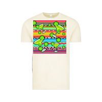 Vintage Arctic margarita serape seamless pattern Vintage Tee - BundleAndBundleShop