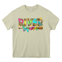 Mossy river squad with leopard Heavy Core Tee - texasbilliewilder