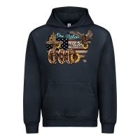 Navy One nation under god 4th of july Urban Hoodie - HowdyJamesFarm