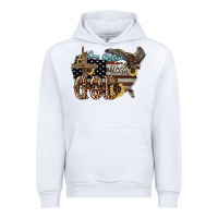 White One nation under god 4th of july Urban Hoodie - HowdyJamesFarm