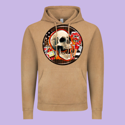 Firefighter Coasters Vintage Hoodie Designed By Adodesignshop