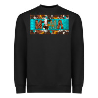 Black mama holstein cow license plate Heavyweight Sweatshirt - Artiststas