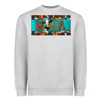 Mama Holstein Cow License Plate Heavyweight Sweatshirt | Teevron