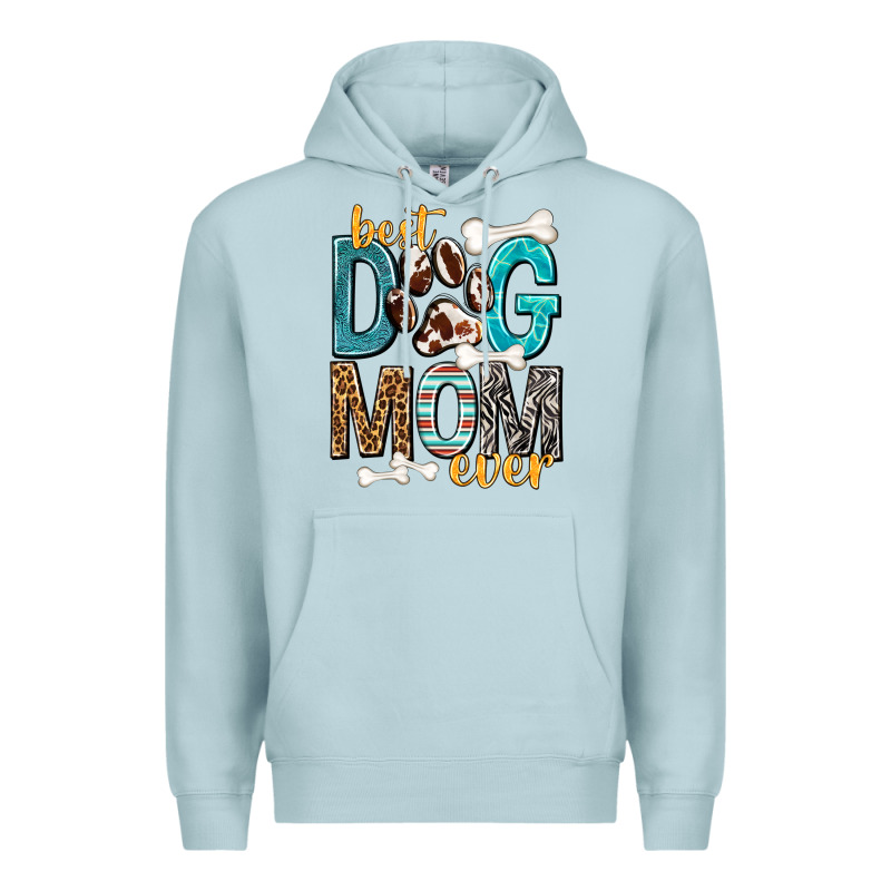 Best Dog Mom Ever Premium Hoodie by texasbilliewilder | Teevron