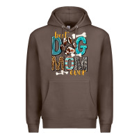 Coffee Best Dog Mom Ever Premium Hoodie - texasbilliewilder