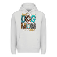 Dove Grey Best Dog Mom Ever Premium Hoodie - texasbilliewilder