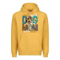 Mustard Best Dog Mom Ever Premium Hoodie - texasbilliewilder