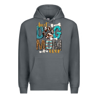 Rock Best Dog Mom Ever Premium Hoodie - texasbilliewilder