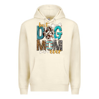 Sandshell Best Dog Mom Ever Premium Hoodie - texasbilliewilder