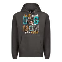 Smoke Best Dog Mom Ever Premium Hoodie - texasbilliewilder