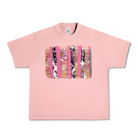 Salmon v.d cow and lotus brushstrock Urban Heavy Tee - AdoDesignShop