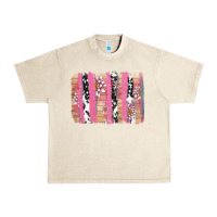 Sandshell v.d cow and lotus brushstrock Urban Heavy Tee - AdoDesignShop