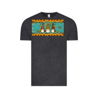 Vintage Black coffee gnomes Vintage Tee - Artiststas
