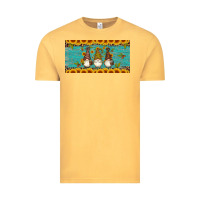 Vintage Mustard coffee gnomes Vintage Tee - Artiststas