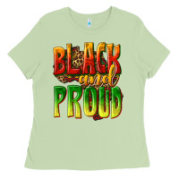 Matcha black and proud Ladies Tee - texasbilliewilder