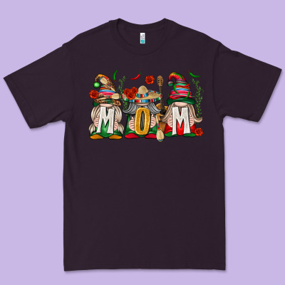 Mexican Mom Gnome Premium Tee Designed By Texasbilliewilder