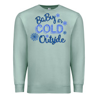 Seafoam Baby It s Cold Outside Premium Sweatshirt - Bettercallsaul