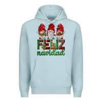 Blue Mist feliz navidad gnomies Premium Hoodie - JahusDesignShop