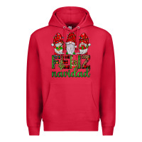 Cardinal feliz navidad gnomies Premium Hoodie - JahusDesignShop