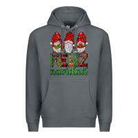 Rock feliz navidad gnomies Premium Hoodie - JahusDesignShop