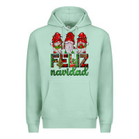 Seafoam feliz navidad gnomies Premium Hoodie - JahusDesignShop