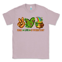 Lilac peace love st patricks day Classic Tee - NancyCooperArtShop