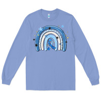 Colony Blue in april wear blue autism awareness Long Sleeve Tee - MaliasSmallBusiness